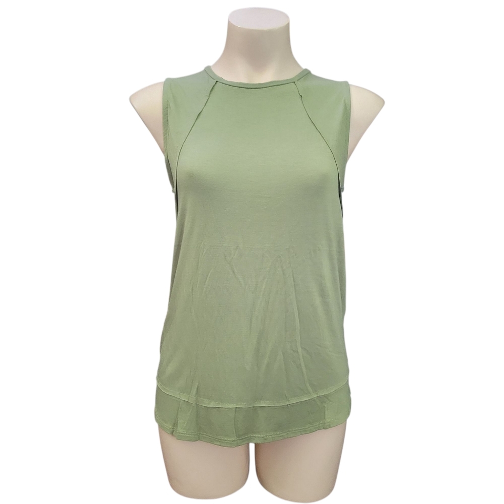 NWOT Melrose And Market Olive Green Tank Top Women's Small